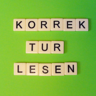 Korrekturlesen und Textkorrektur